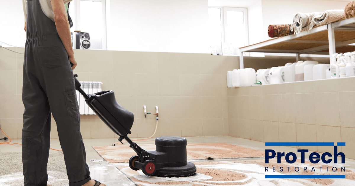Commercial water damage
