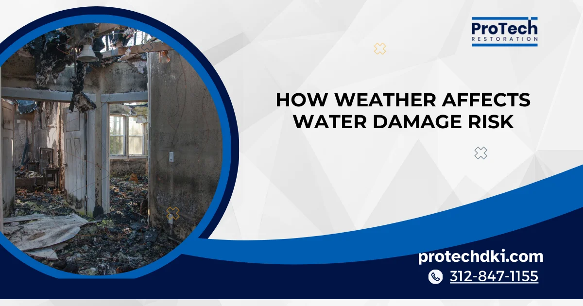 From Drizzles to Downpours: How Weather Affects Water Damage Risk